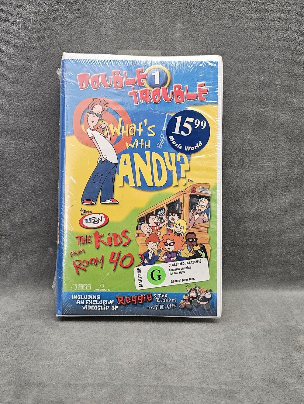 Double Trouble Whats With Andy? #1 Kids From Room 402 TELETOON LOST MEDIA B2-8